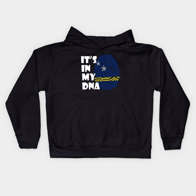 curacao Kids Hoodie by daybeear